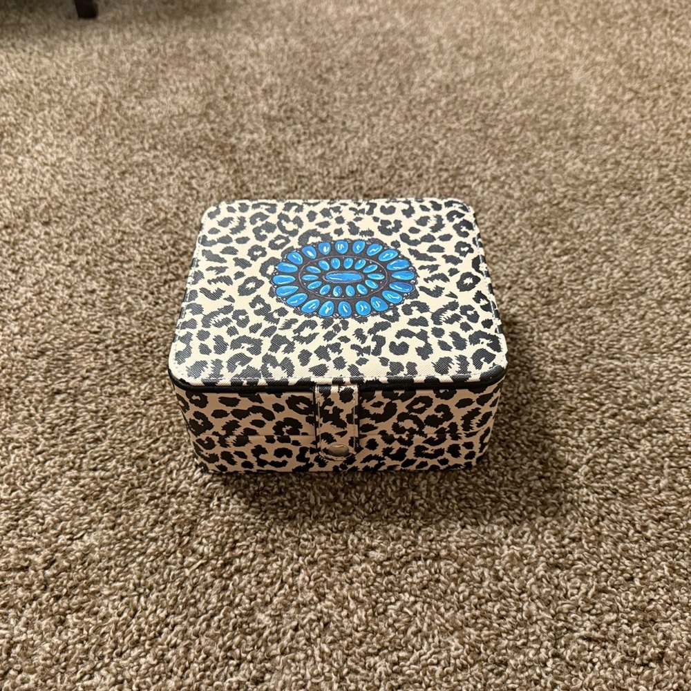Leopard Print Jewelry Box